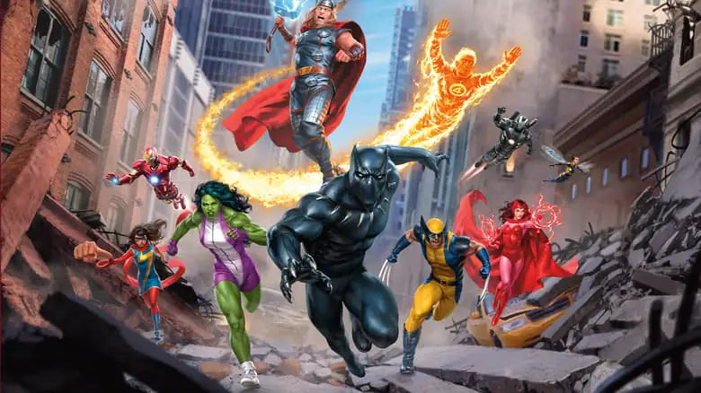 Magic: The Gathering Marvel Super Heroes Englisch