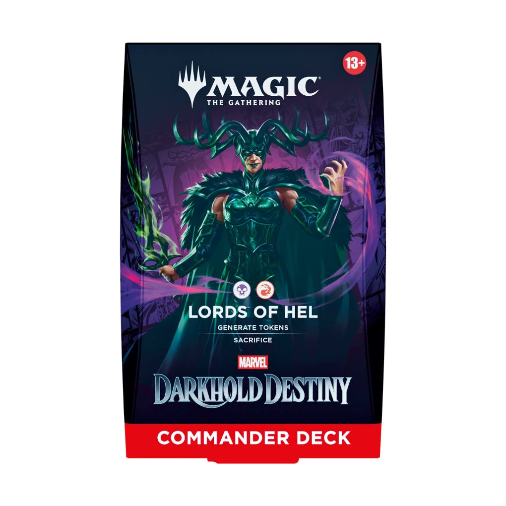 Magic: The Gathering - Marvel: Darkhold Destiny Commander Deck Lords of Hel - EN