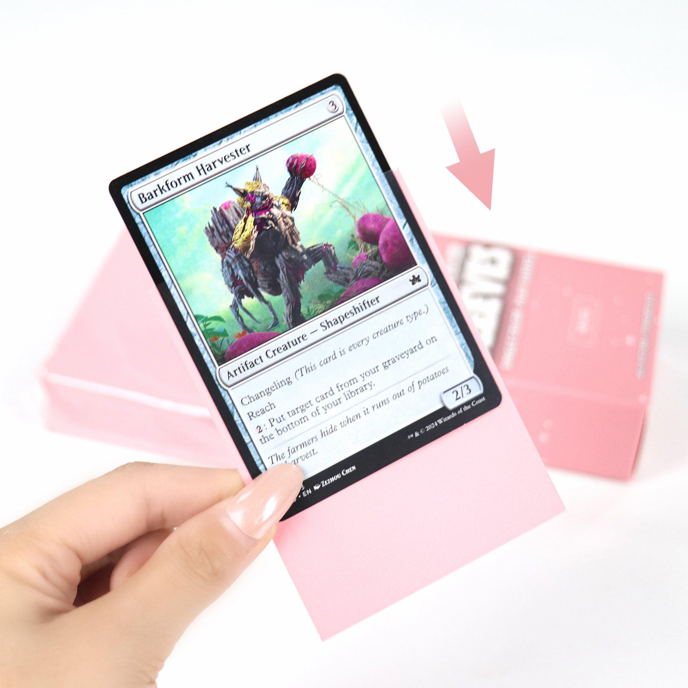 cardcosmos - Premium matte sleeves Roze | 100stk