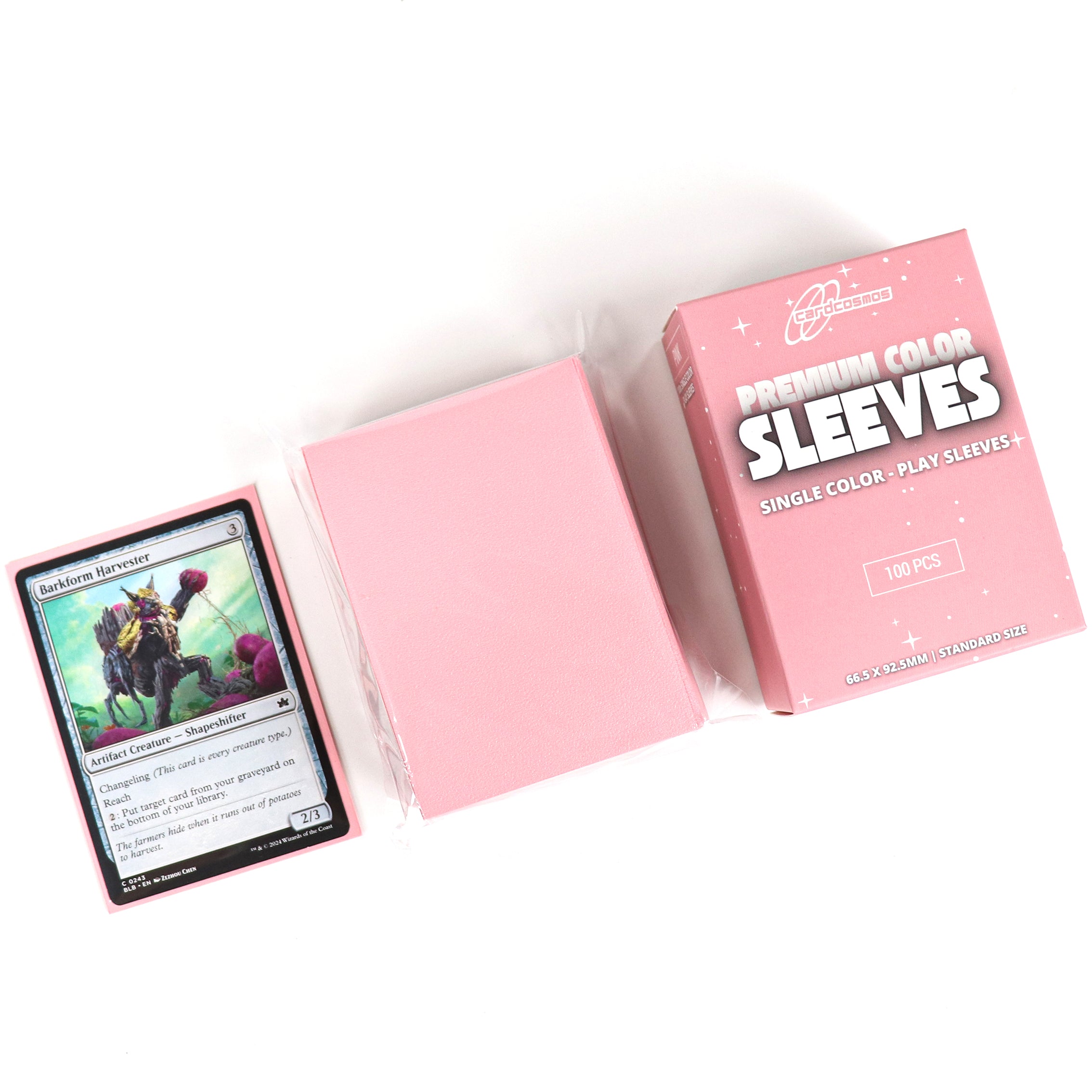 cardcosmos - Premium matte sleeves Roze | 100stk
