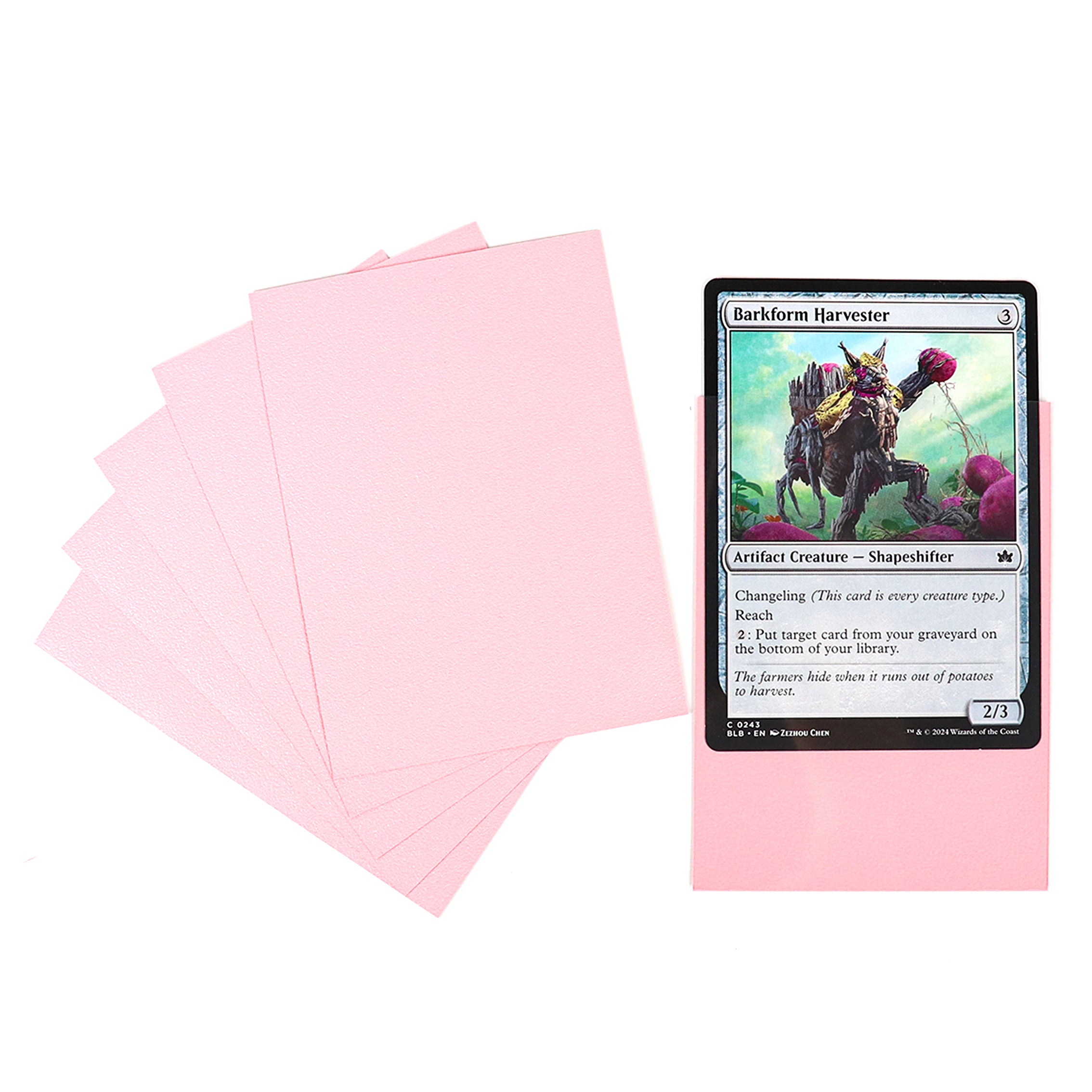 cardcosmos - Premium matte sleeves Roze | 100stk