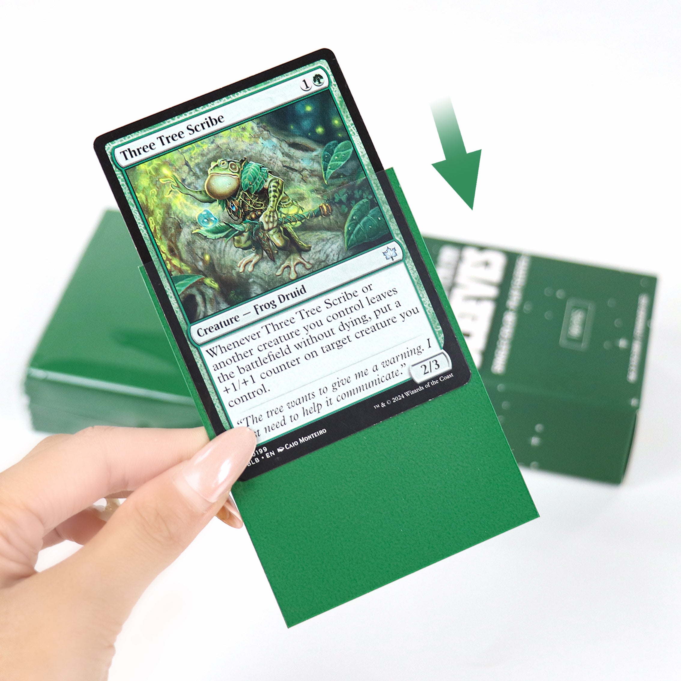 cardcosmos - Premium matte sleeves Groen | 100stk