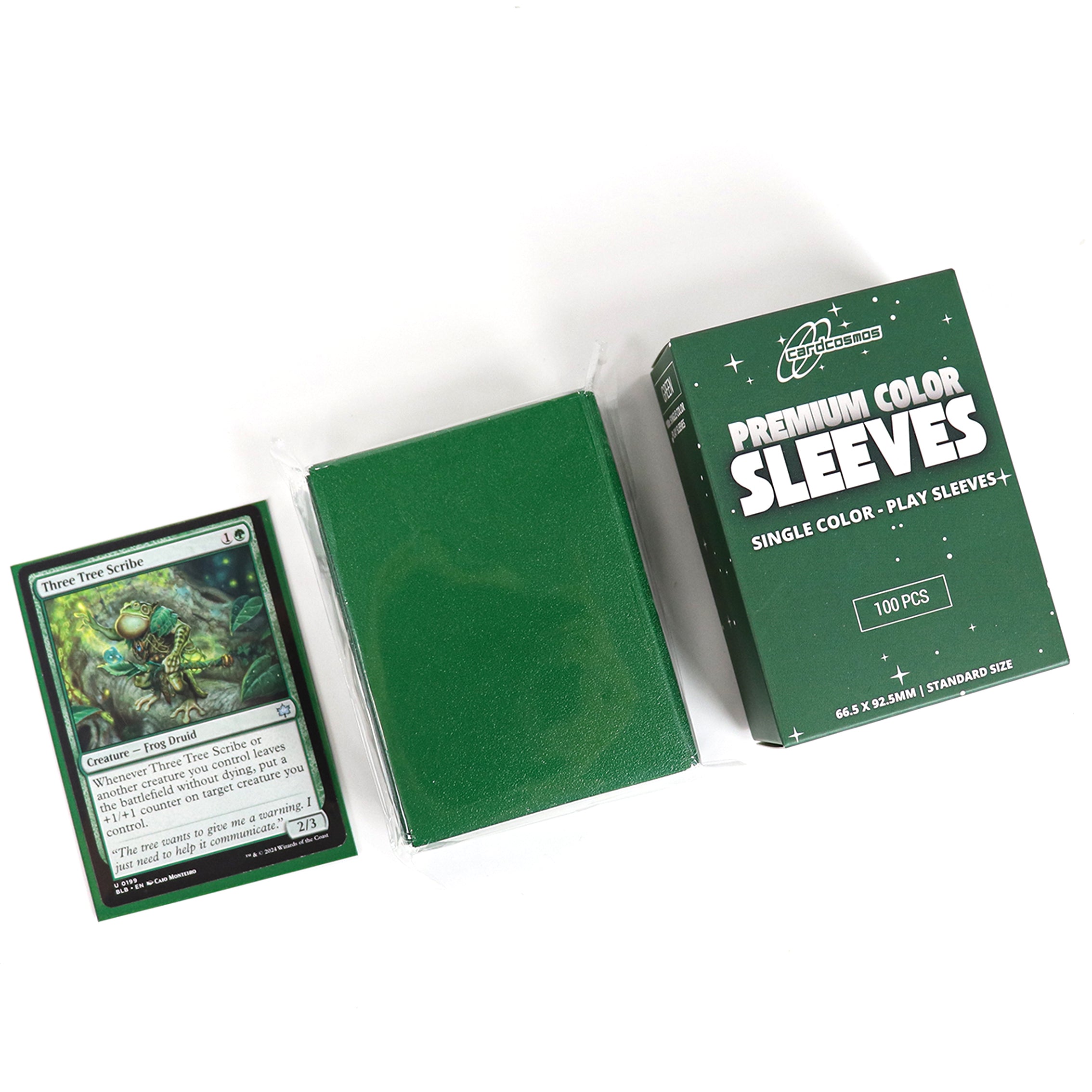 cardcosmos - Premium matte sleeves Groen | 100stk