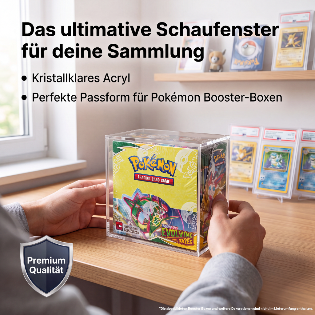 cardcosmos - Pokémon Booster box acryl case