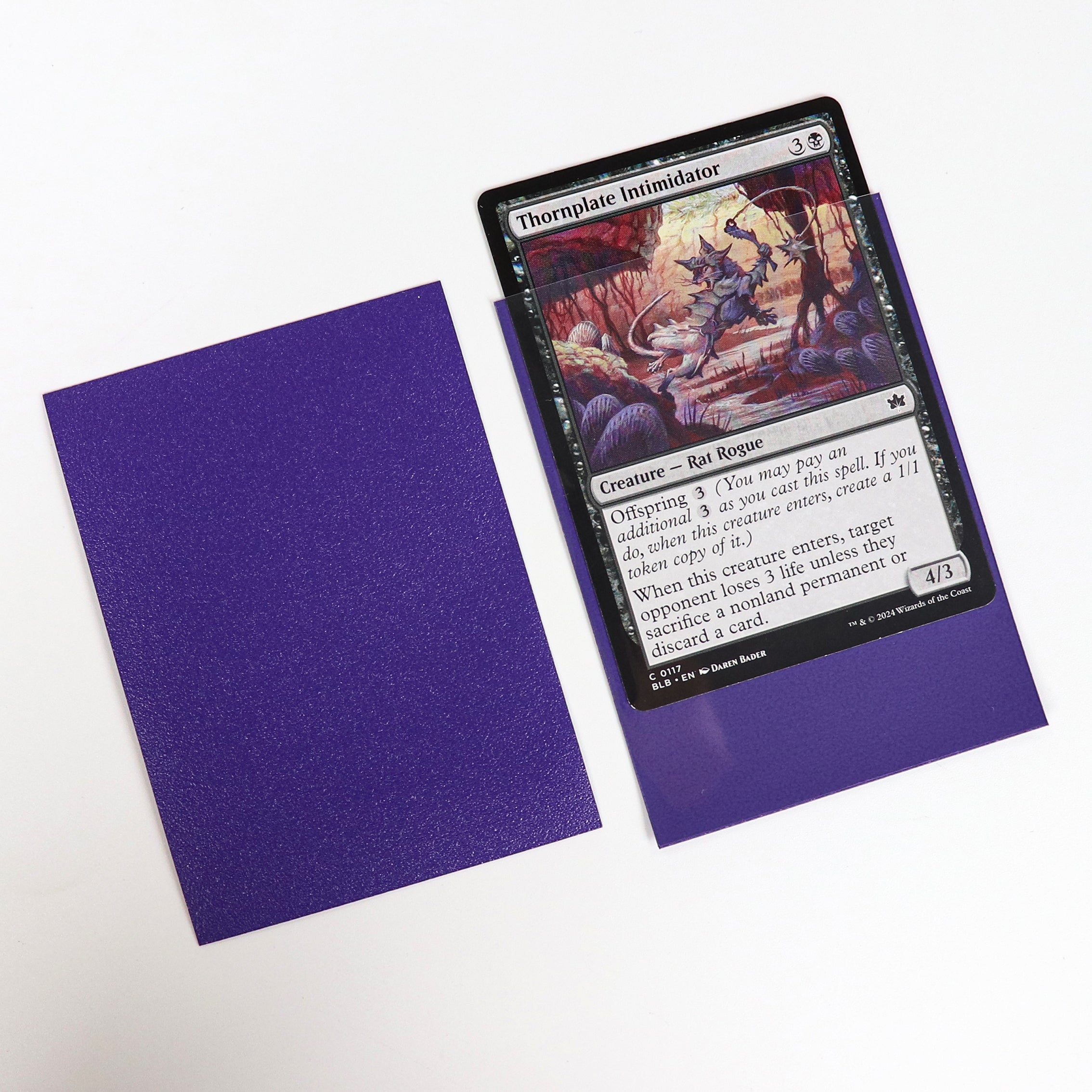 cardcosmos - Premium matte sleeves Paars | 100stk