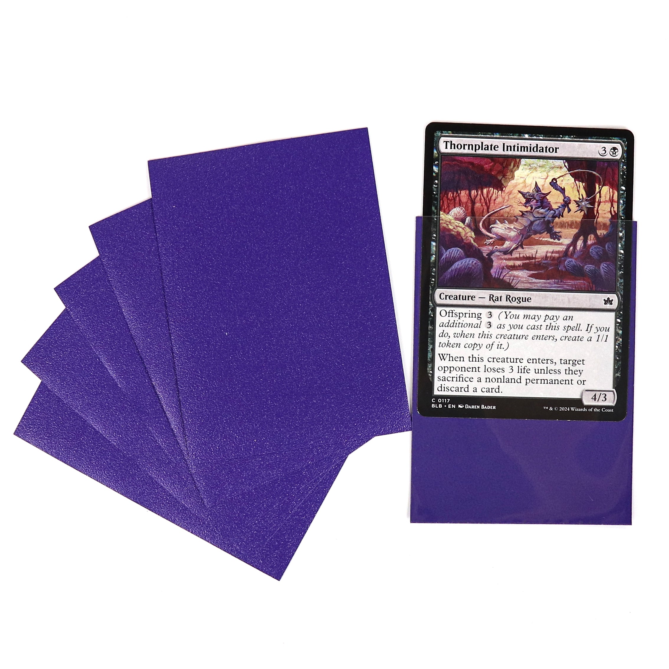 cardcosmos - Premium matte sleeves Paars | 100stk