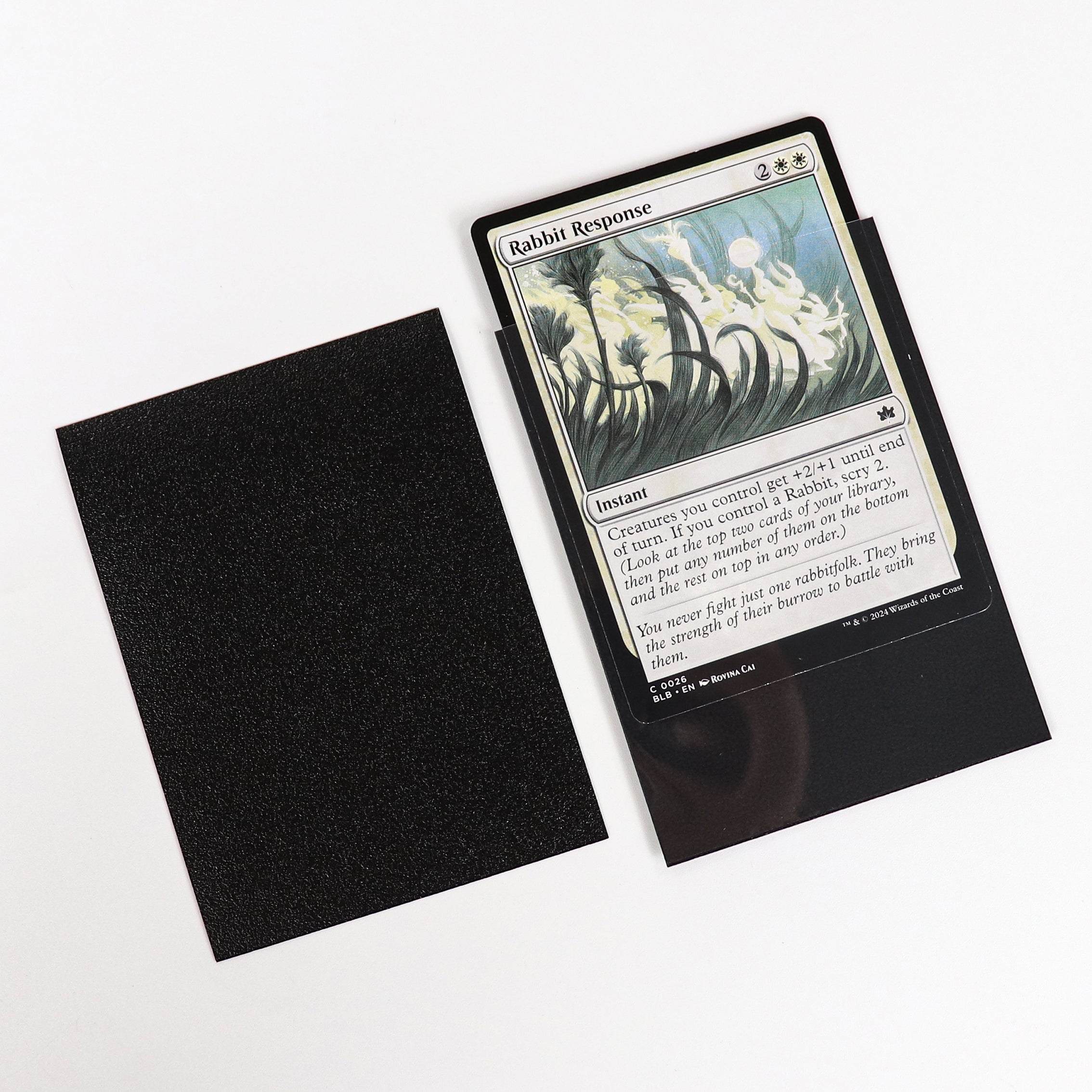 cardcosmos - Premium Matte Sleeves Black | 100 pcs