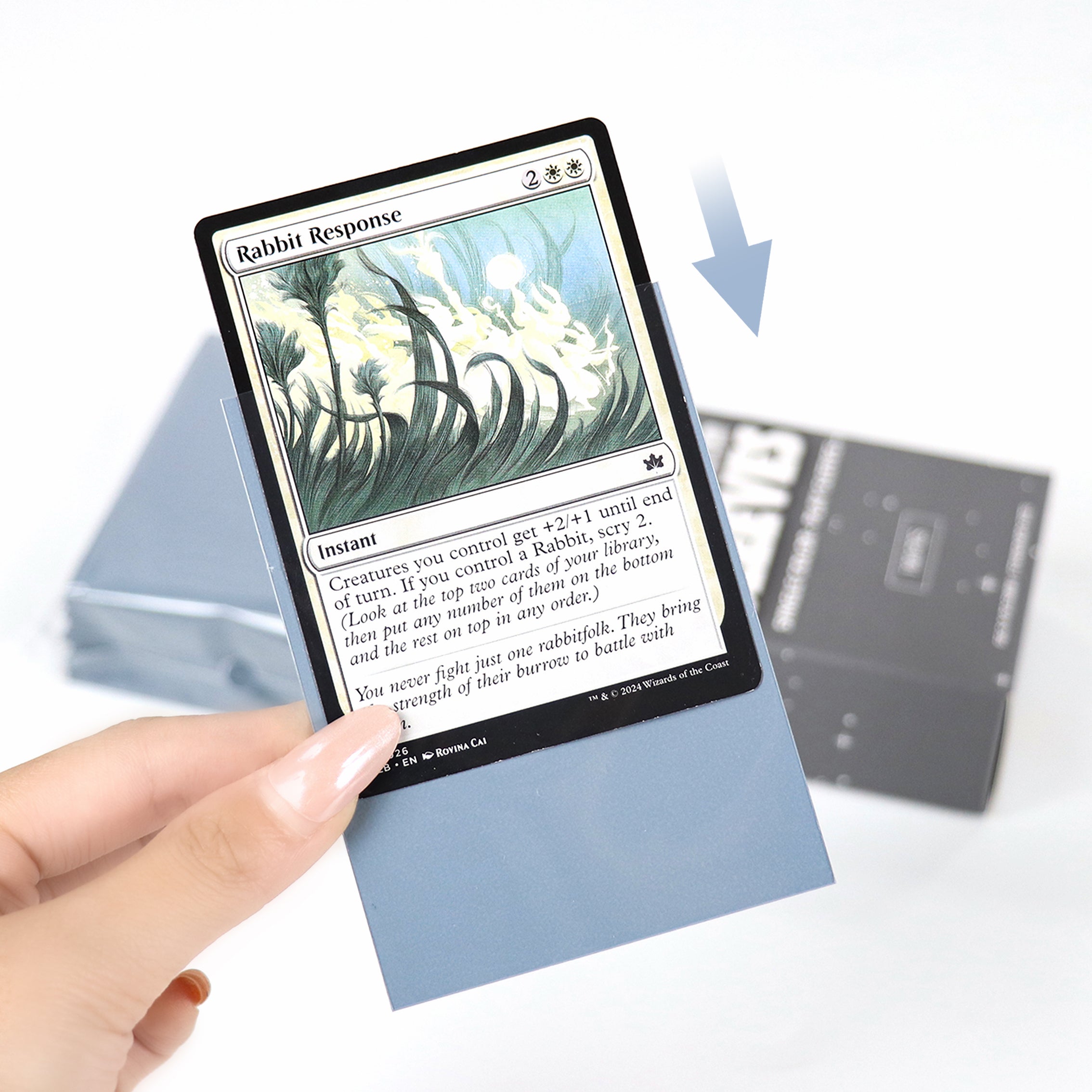cardcosmos - Premium matte sleeves Grijs | 100stk