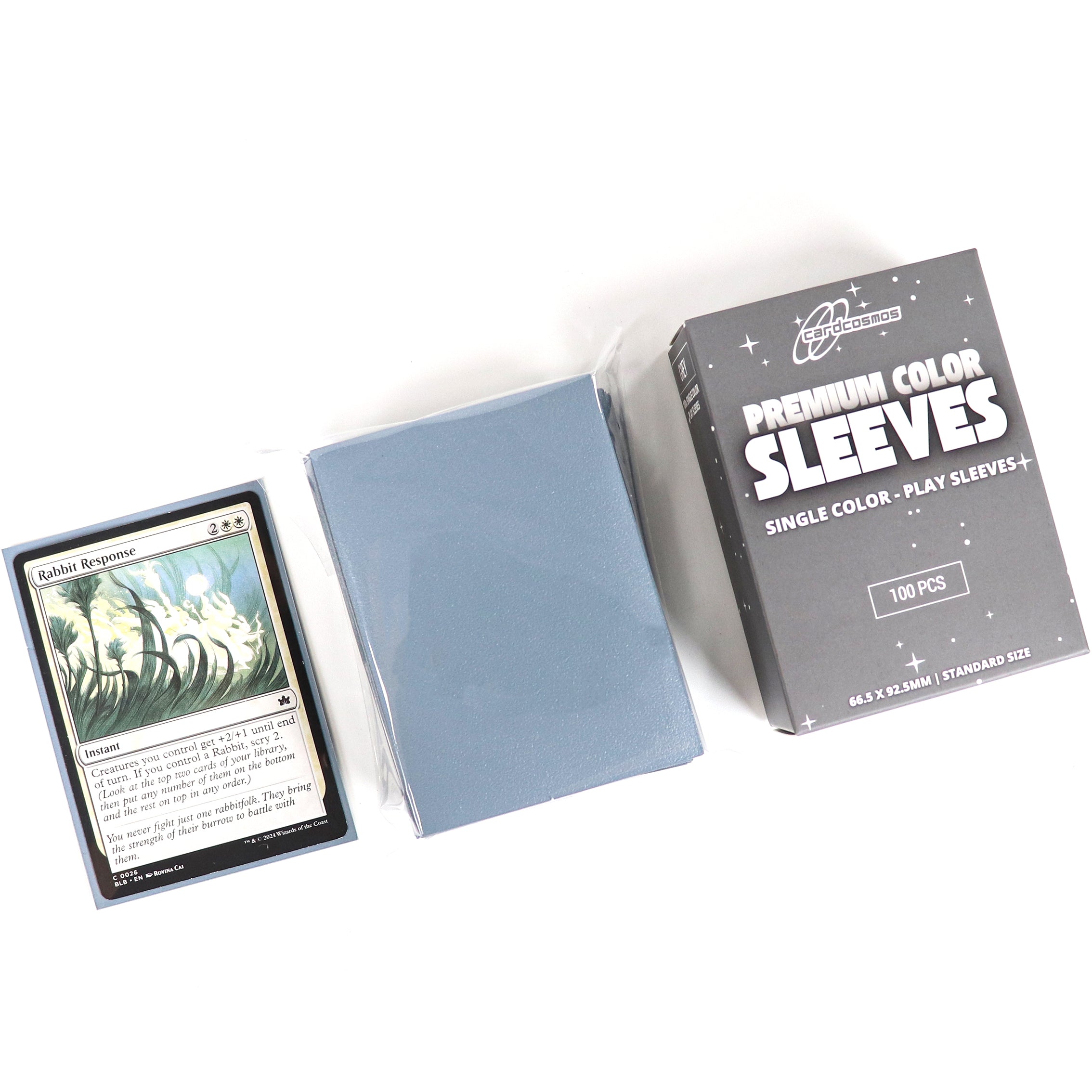 cardcosmos - Premium matte sleeves Grijs | 100stk