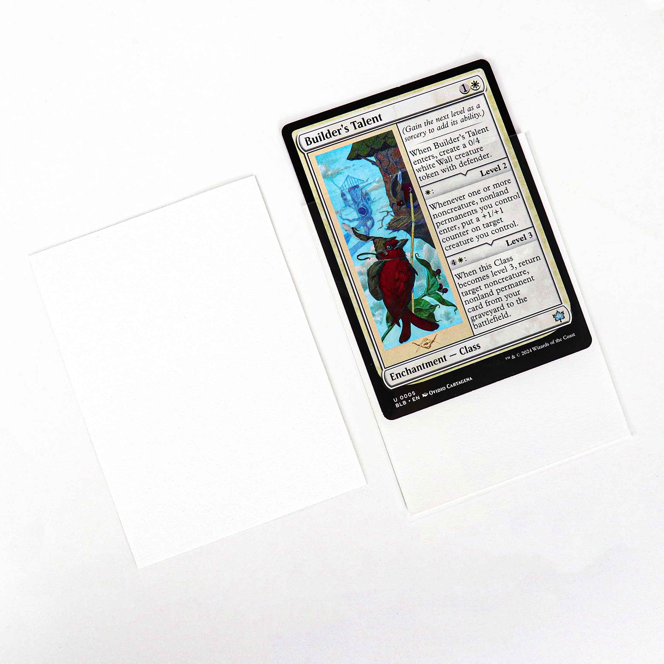 cardcosmos - Premium matte sleeves Wit | 100stk