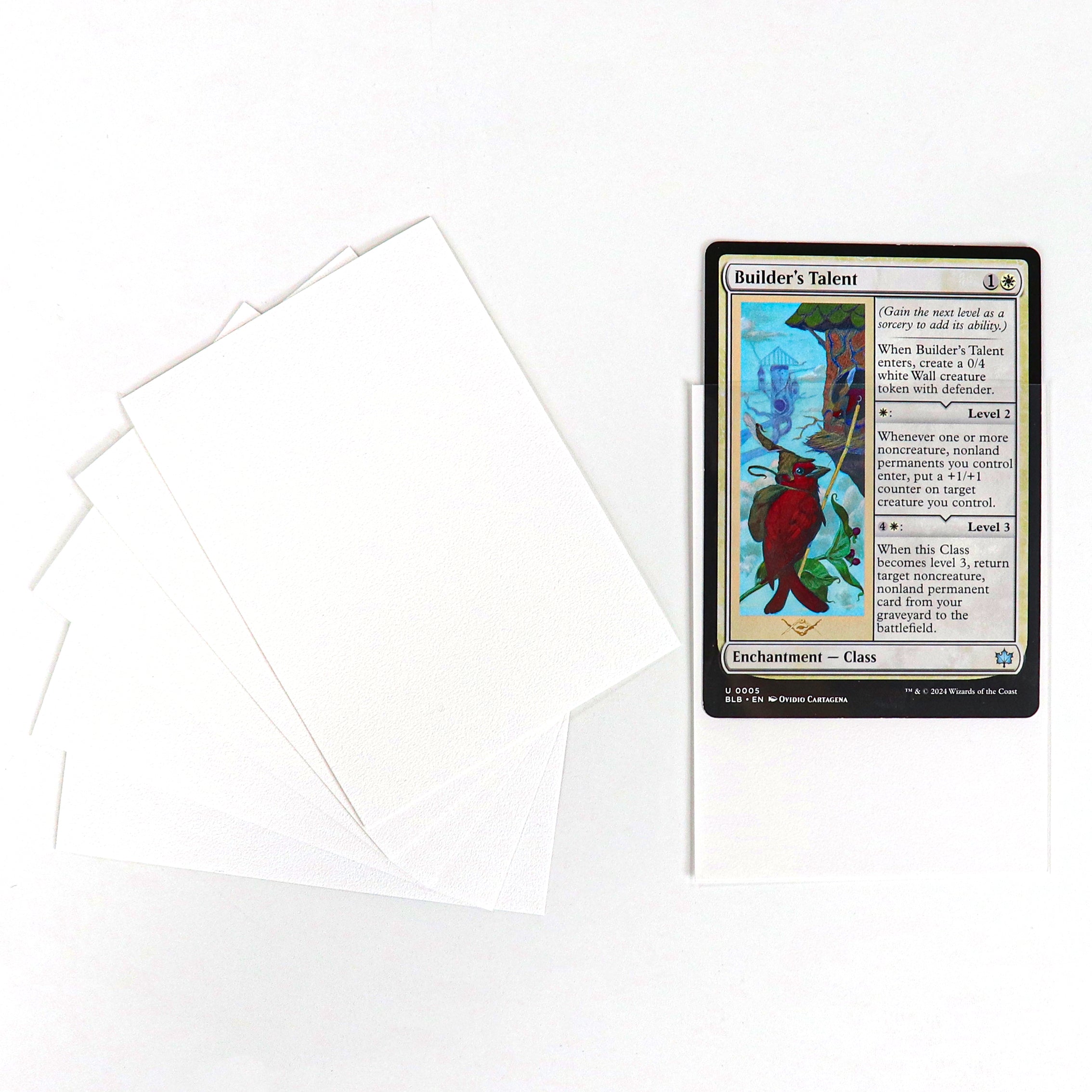 cardcosmos - Premium matte sleeves Wit | 100stk