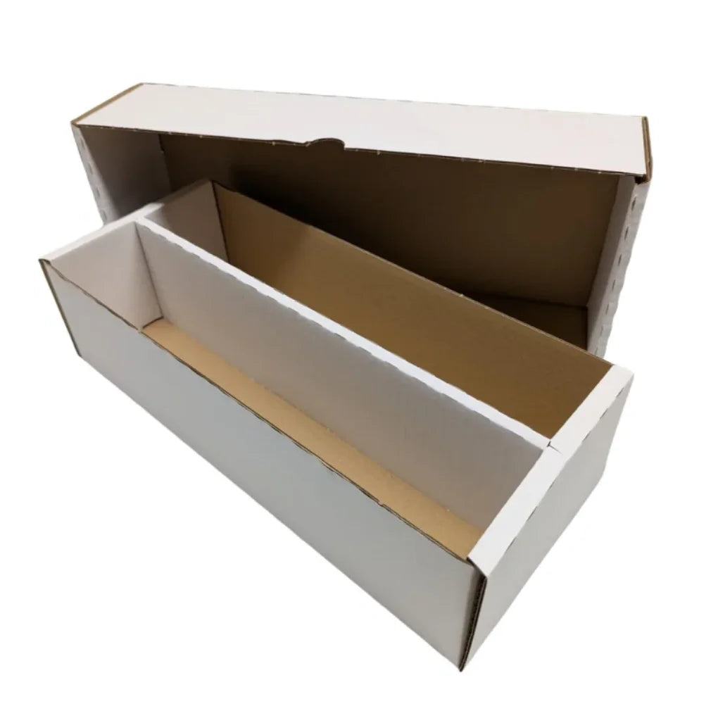 cardcosmos Kartenbox für 2000 Karten – Storage Box mit 2 Reihen