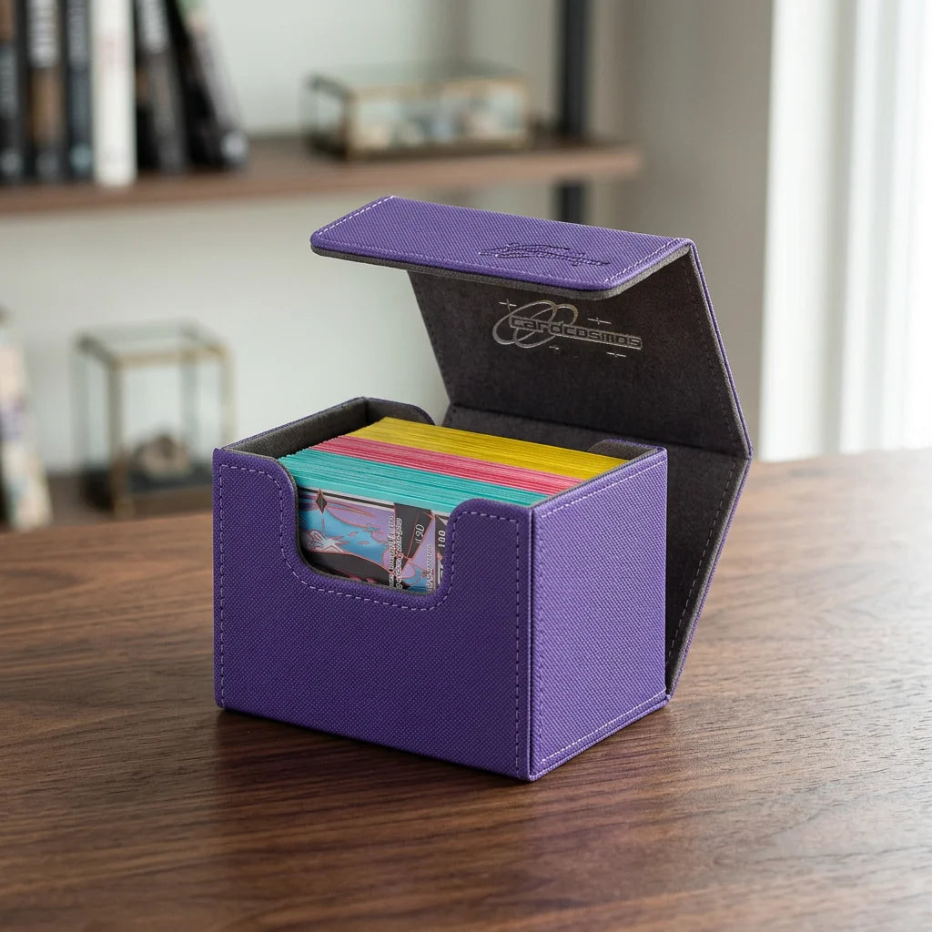 cardcosmos - 100+ Premium deckbox - Paars