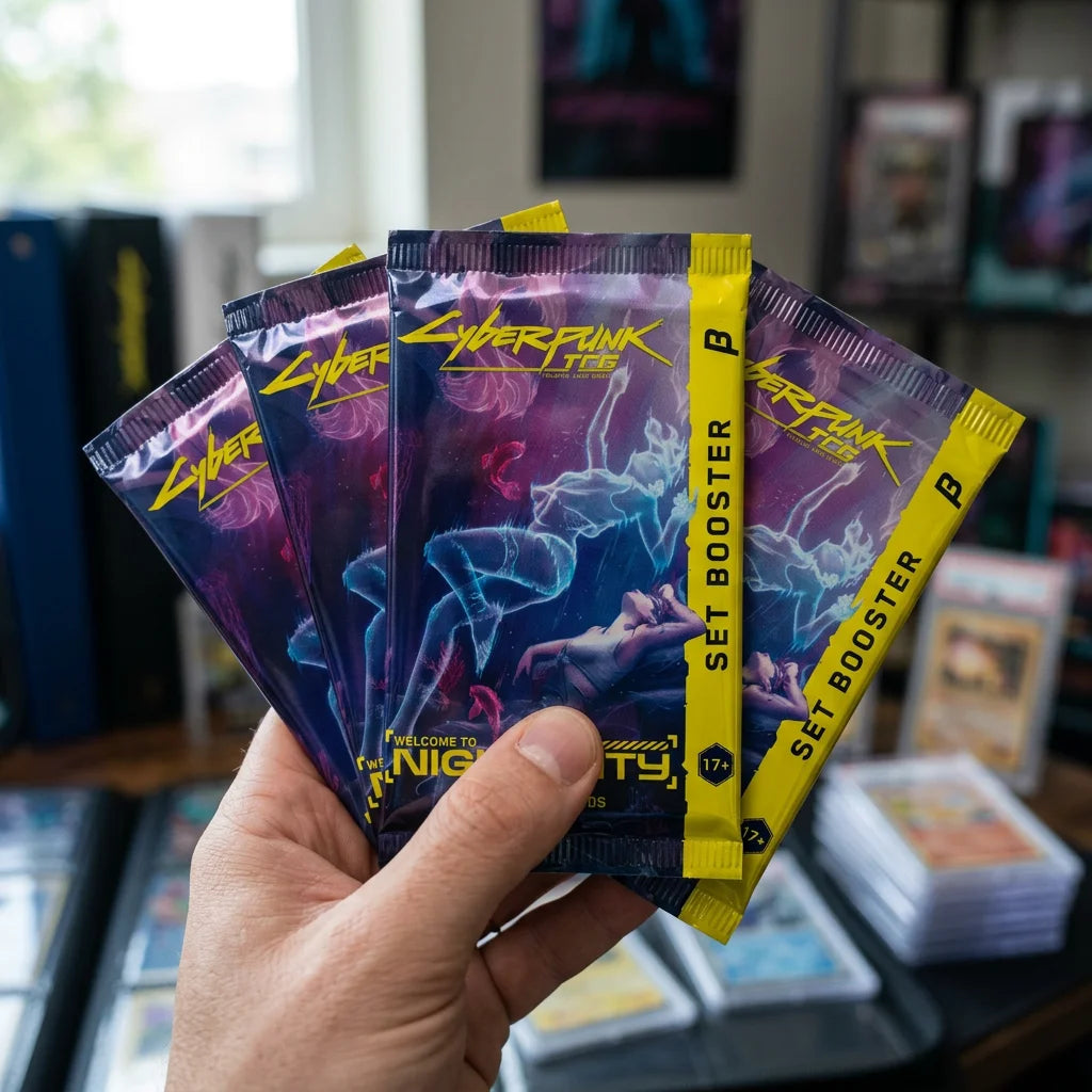 Cyberpunk TCG: Welcome to Night City Beta Booster Display English