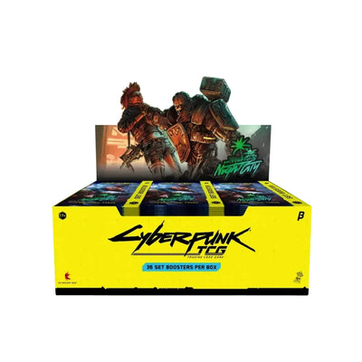 Cyberpunk TCG: Welcome to Night City Beta Booster Display EN