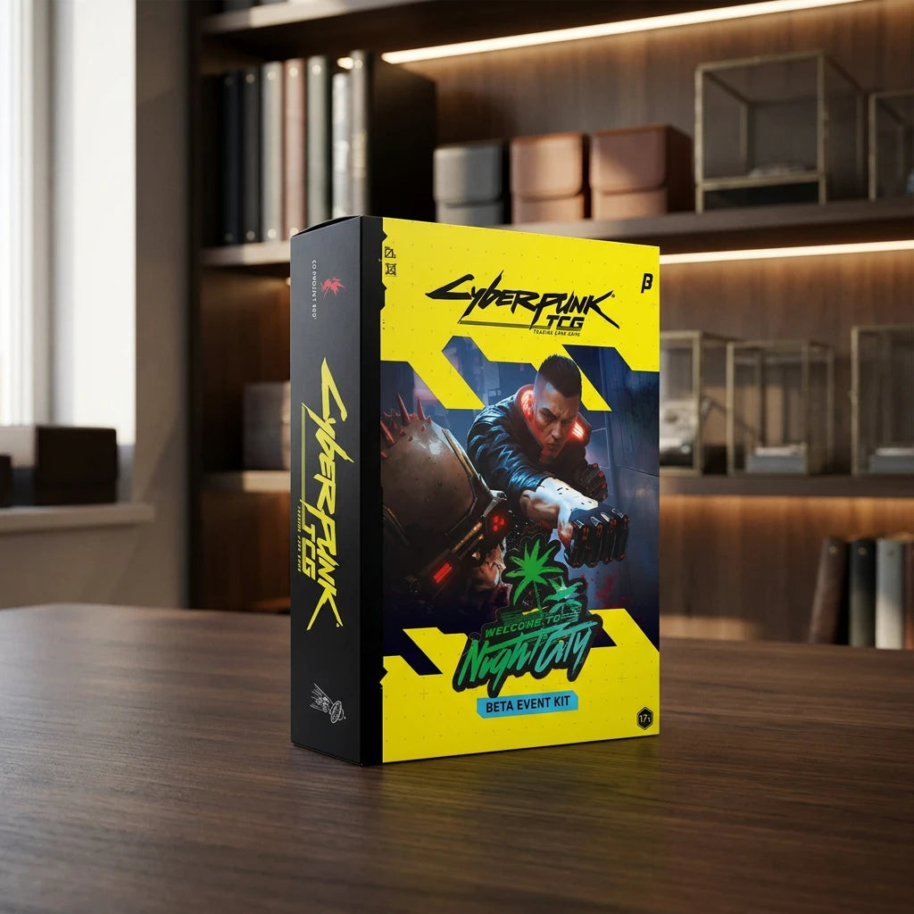 Cyberpunk TCG: Welcome to Night City Beta Pre-Release Kit EN