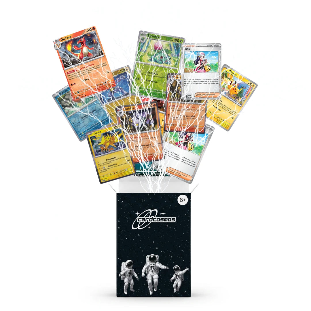 Pokémon Kaartenset Duits – 200 kaarten incl. 25 Holo + 100 Kaart sleeves