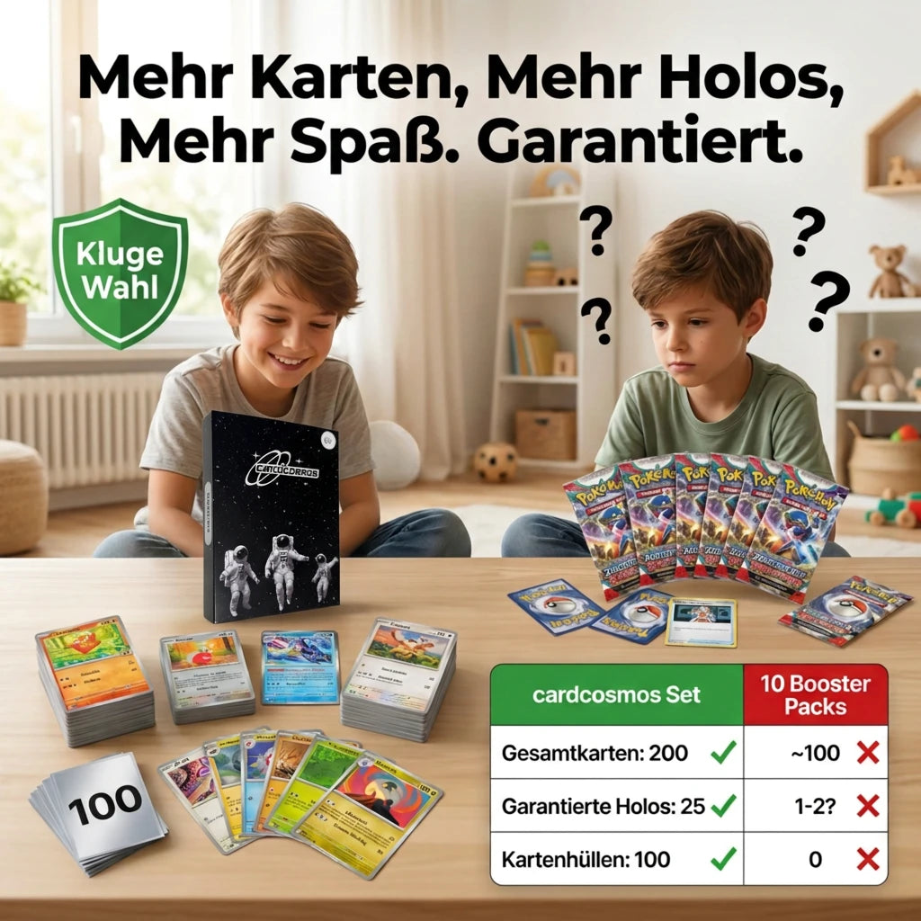 Pokémon Kaartenset Engels – 200 kaarten incl. 25 Holo + 100 Kaart sleeves