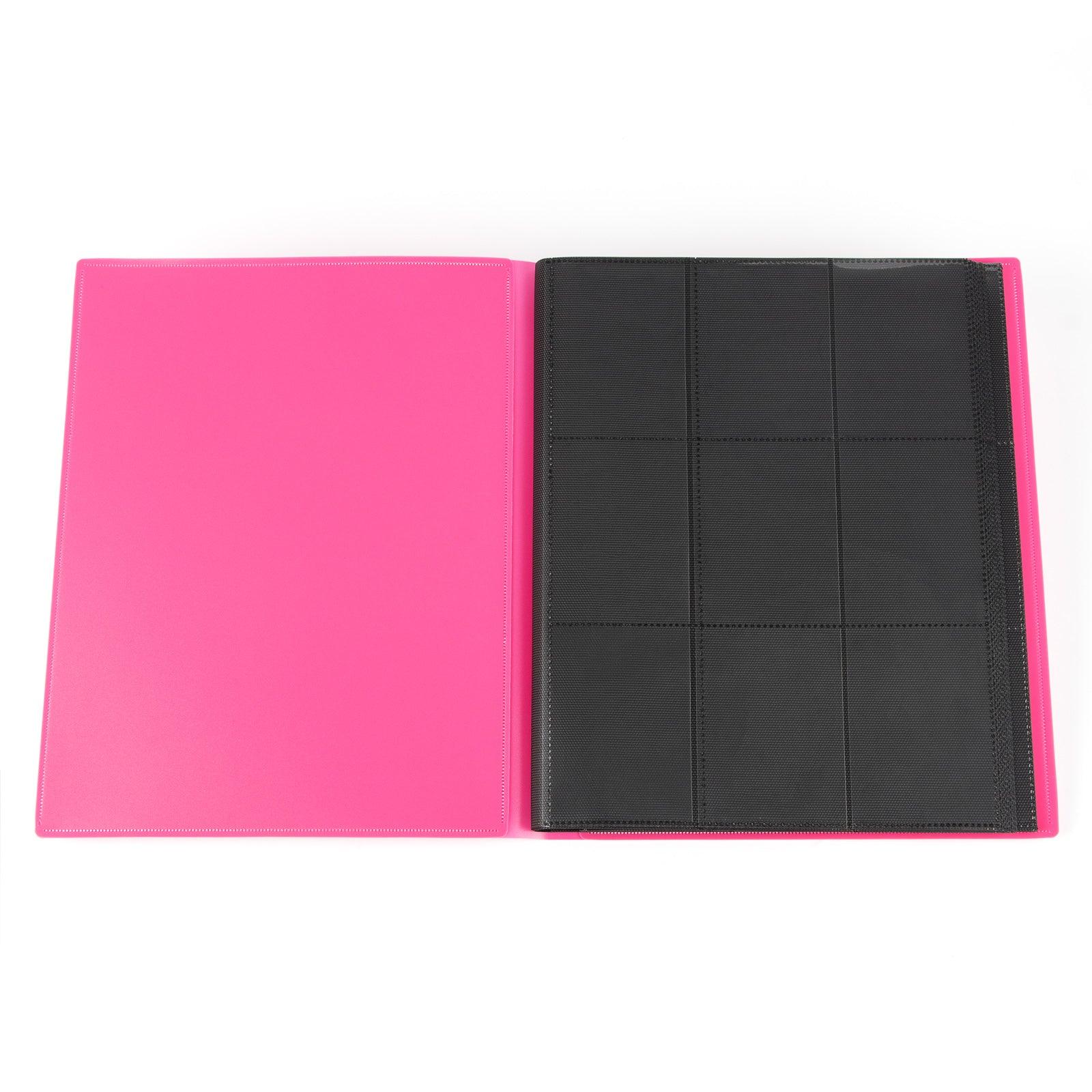 cardcosmos - 9 Pocket Basic Strap Binder - Pink