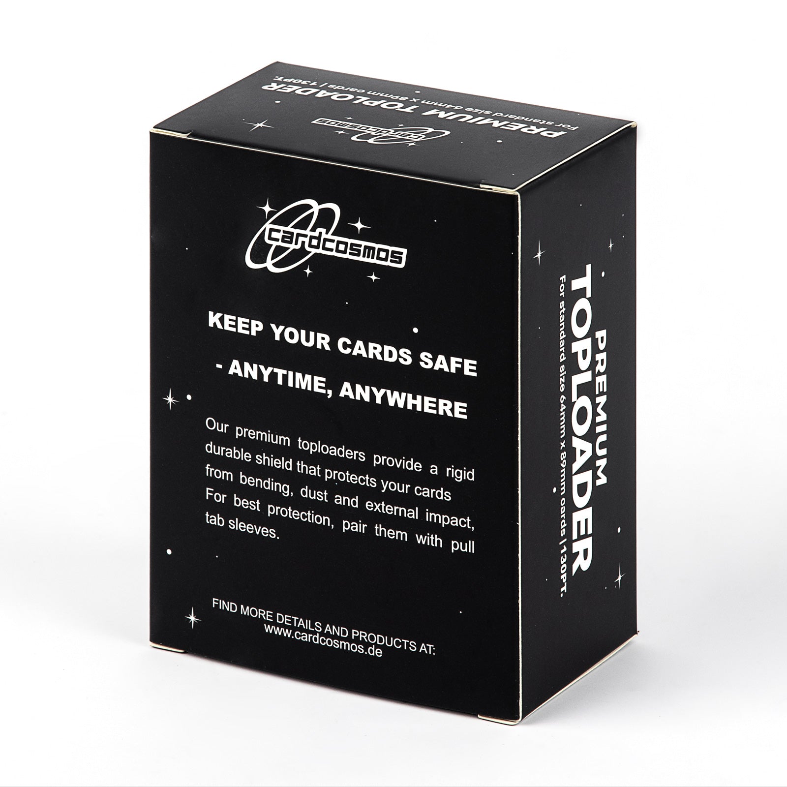 cardcosmos - 3" x 4" Premium Top Loader 130PT | 10 stk