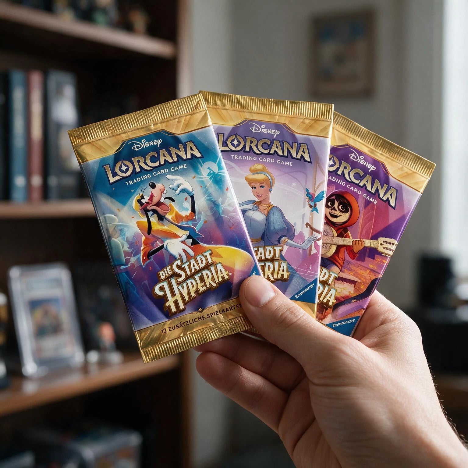 Disney Lorcana - Die Stadt Hyperia Booster - DE