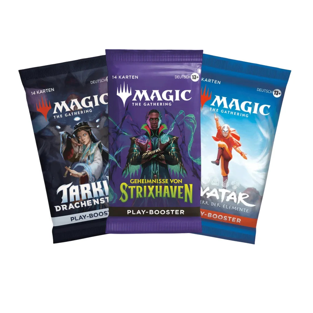 Magic: The Gathering Mystery Play Booster Set Duits – 3 verschillende willekeurige Booster