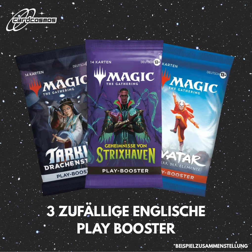 Magic: The Gathering Mystery Play Booster Set Duits – 3 verschillende willekeurige Booster