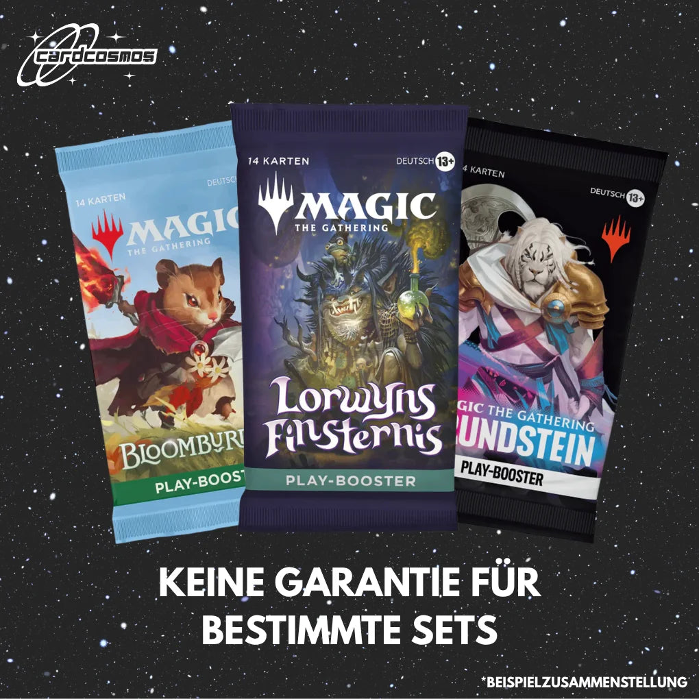 Magic: The Gathering Mystery Play Booster Set Duits – 3 verschillende willekeurige Booster
