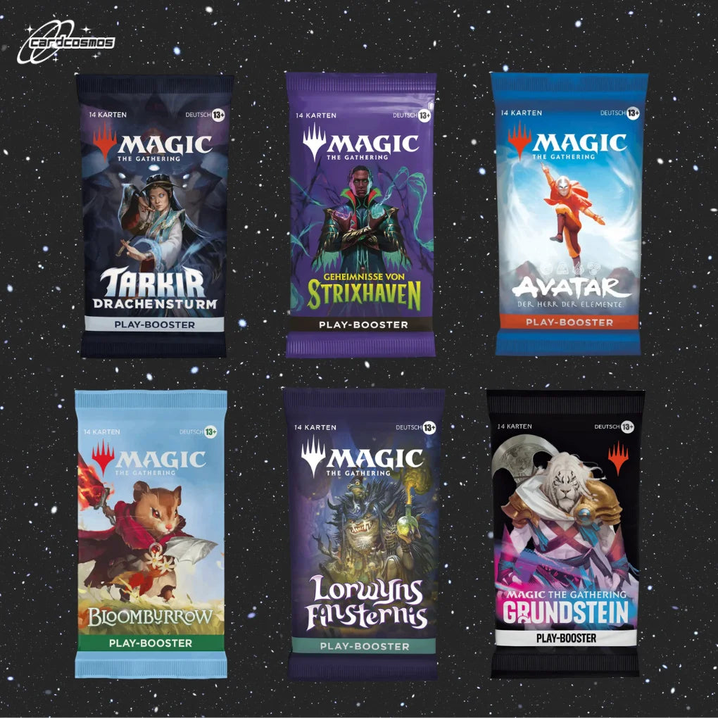 Magic: The Gathering Mystery Play Booster Set Duits – 3 verschillende willekeurige Booster