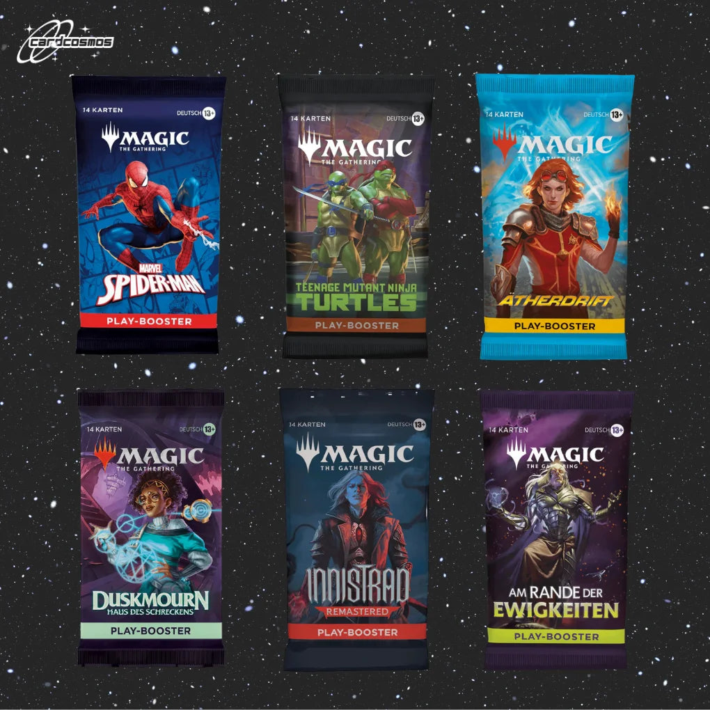 Magic: The Gathering Mystery Play Booster Set Duits – 3 verschillende willekeurige Booster