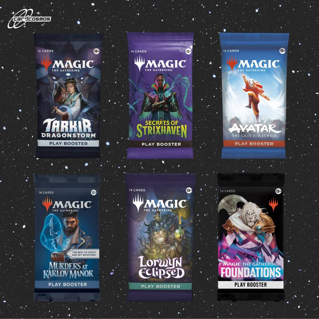 Magic: The Gathering Mystery Play booster Set Engels – 3 verschillende willekeurige Booster