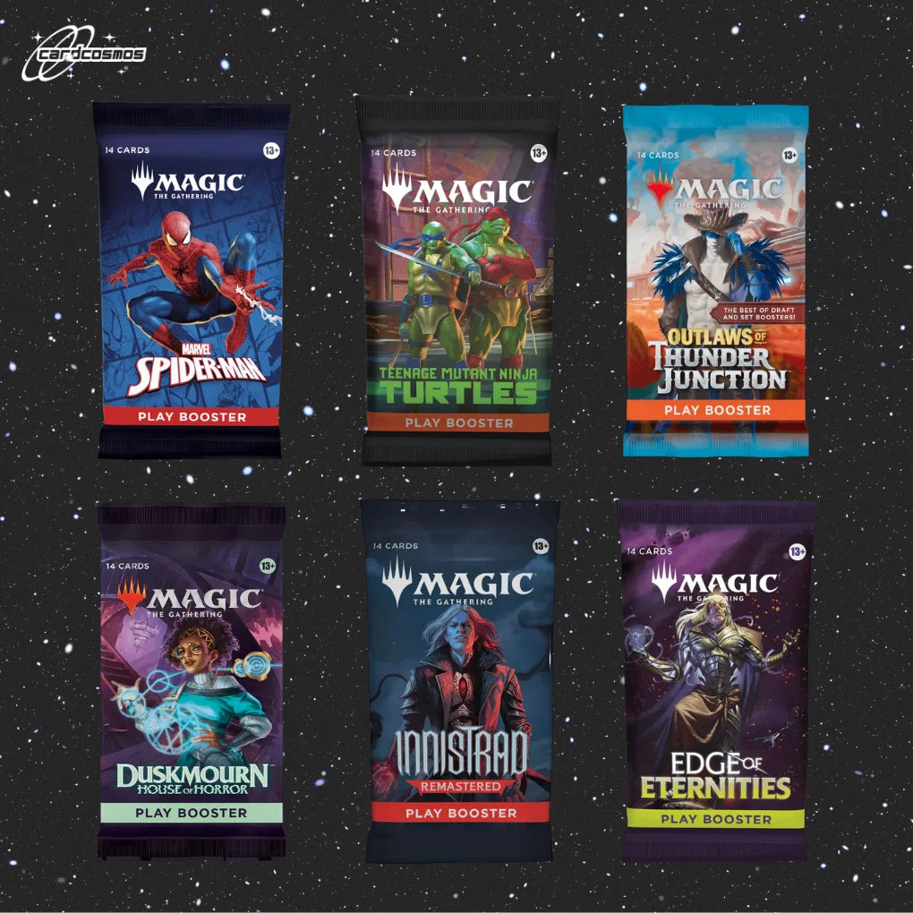 Magic: The Gathering Mystery Play booster Set Engels – 3 verschillende willekeurige Booster