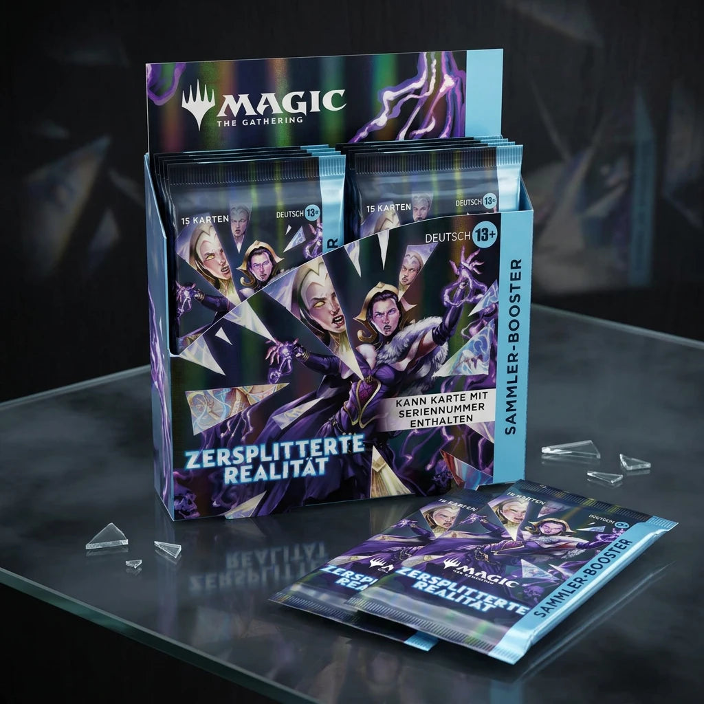 Magic: The Gathering - Zersplitterte Realität Collector booster Booster display - Duits