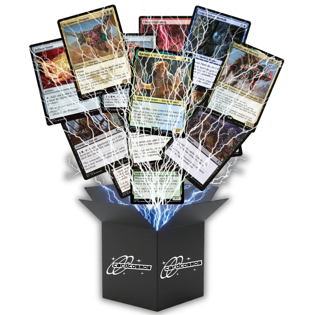 Magic: The Gathering Kaartenset Engels – 50 kaarten incl. 4 zeldzame & 1 Foil + 100 kaart sleeves