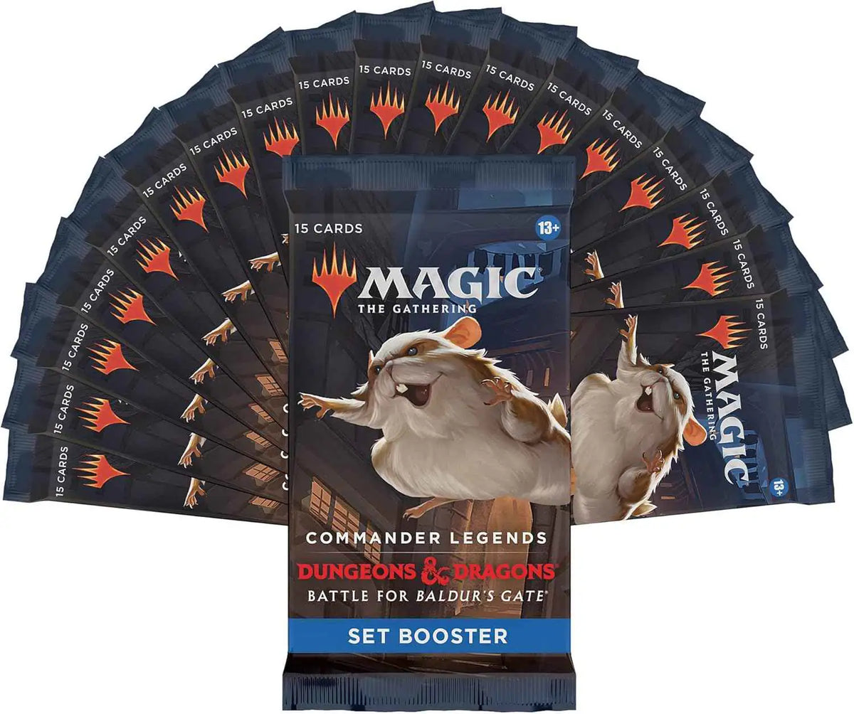 Magic: The Gathering - Commander Legends: Battle for Baldur’s Gate Set Booster Box - EN