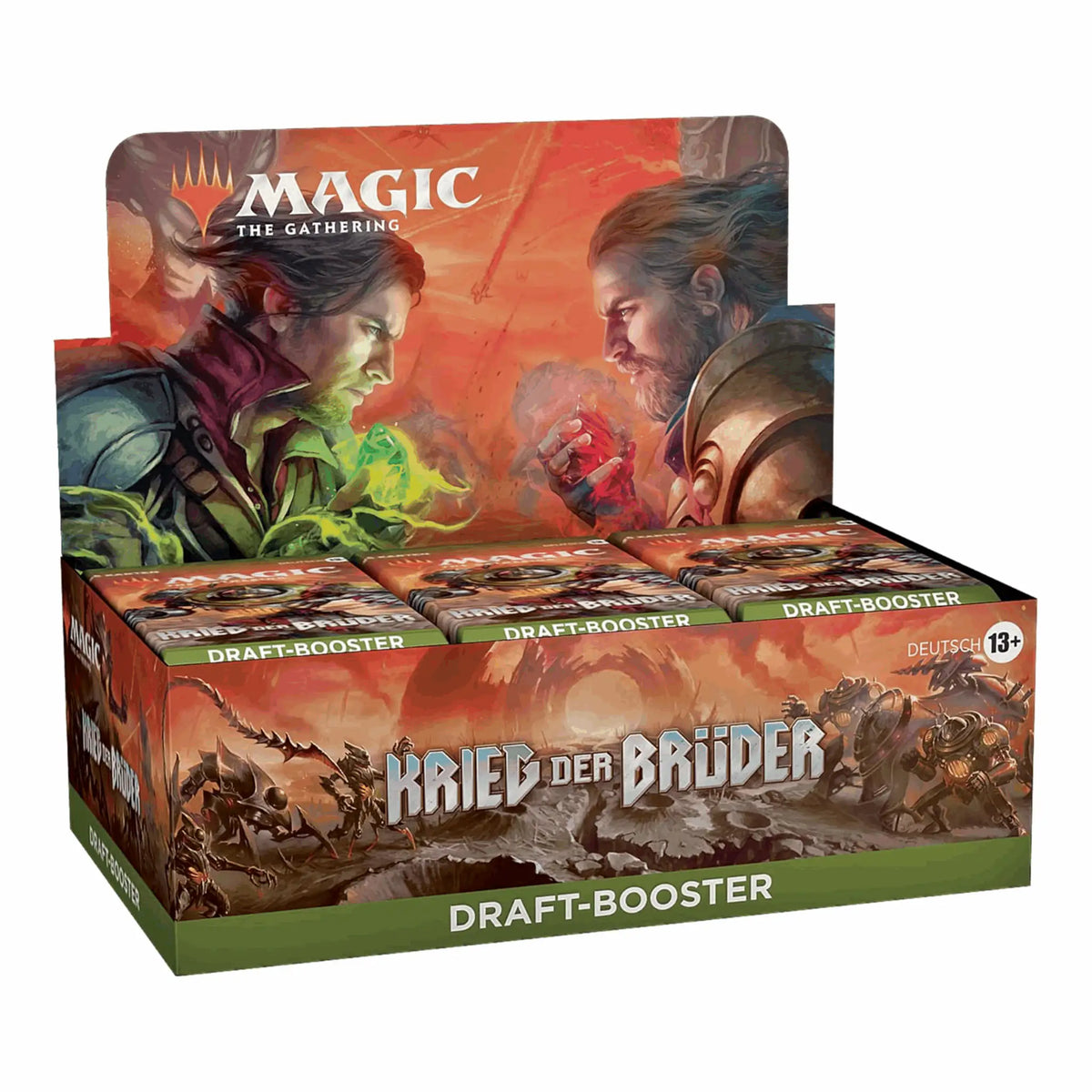 Magic: The Gathering - Krieg der Brüder Draft Booster Display - DE
