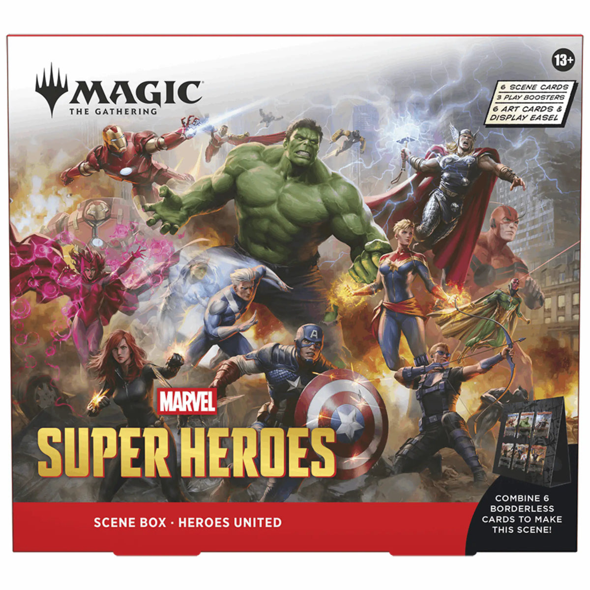 Magic: The Gathering - Marvel Super Heroes Scene Box Heroes United - EN