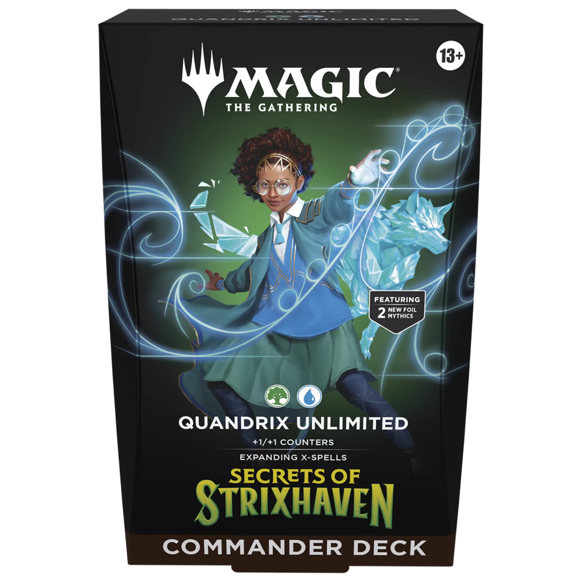 Magic: The Gathering - Secrets of Strixhaven Commander Deck Quandrix Unlimited - EN