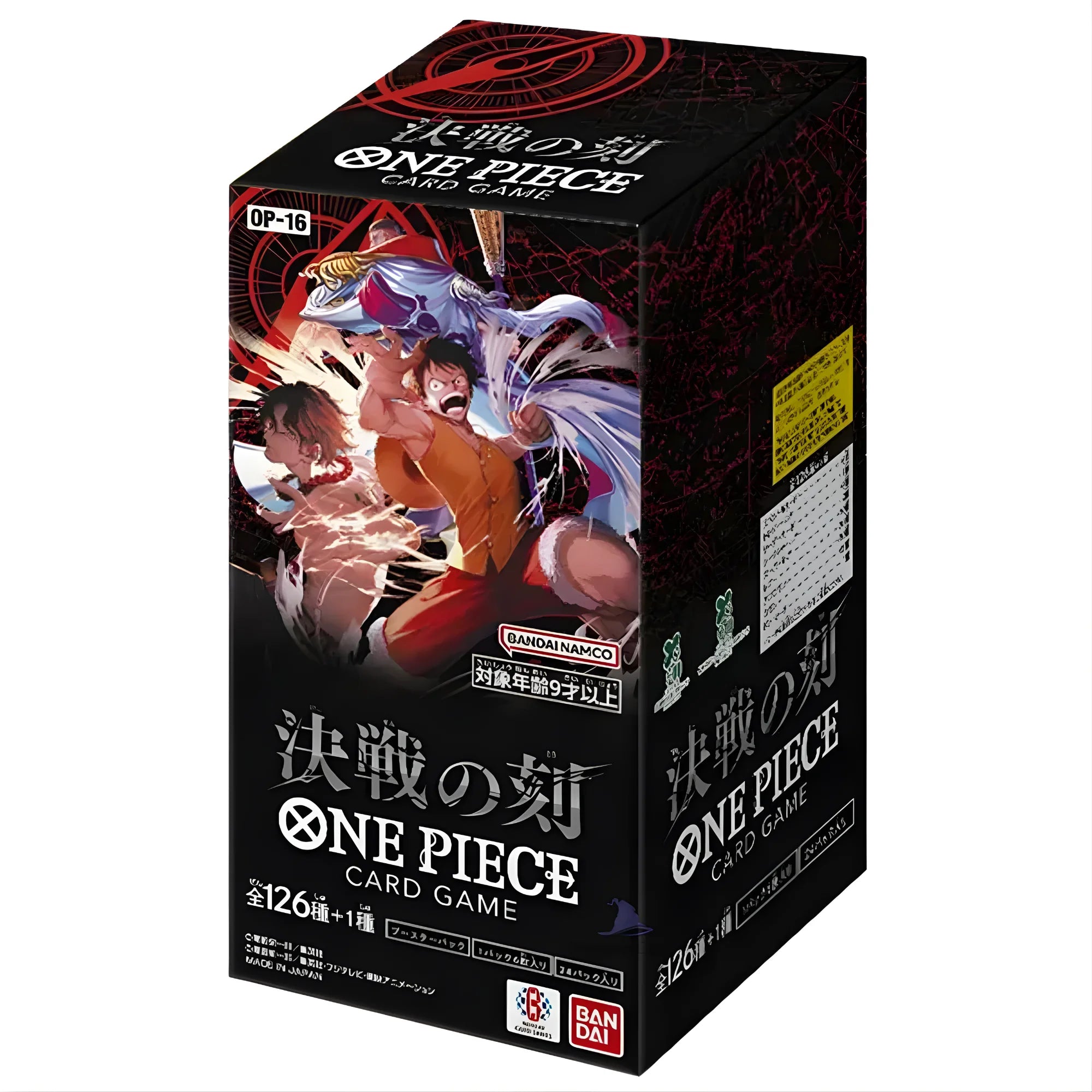 One Piece Card Game - OP16 Booster display The Time of Battle - Japans