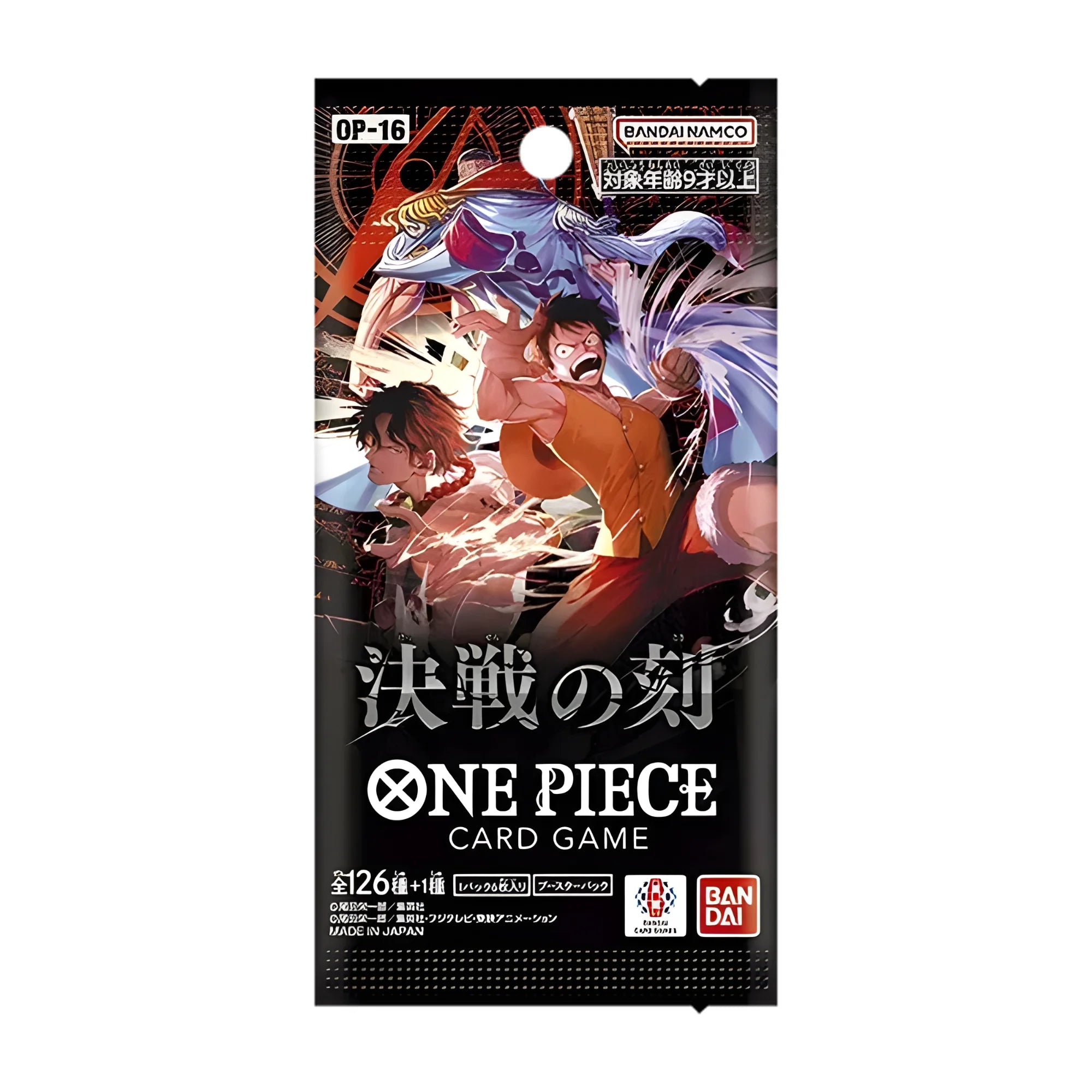 One Piece Card Game - OP16 Booster display The Time of Battle - Japans