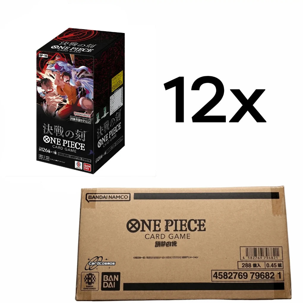 One Piece Card Game - OP16 Booster Display The Time of Battle - Japans