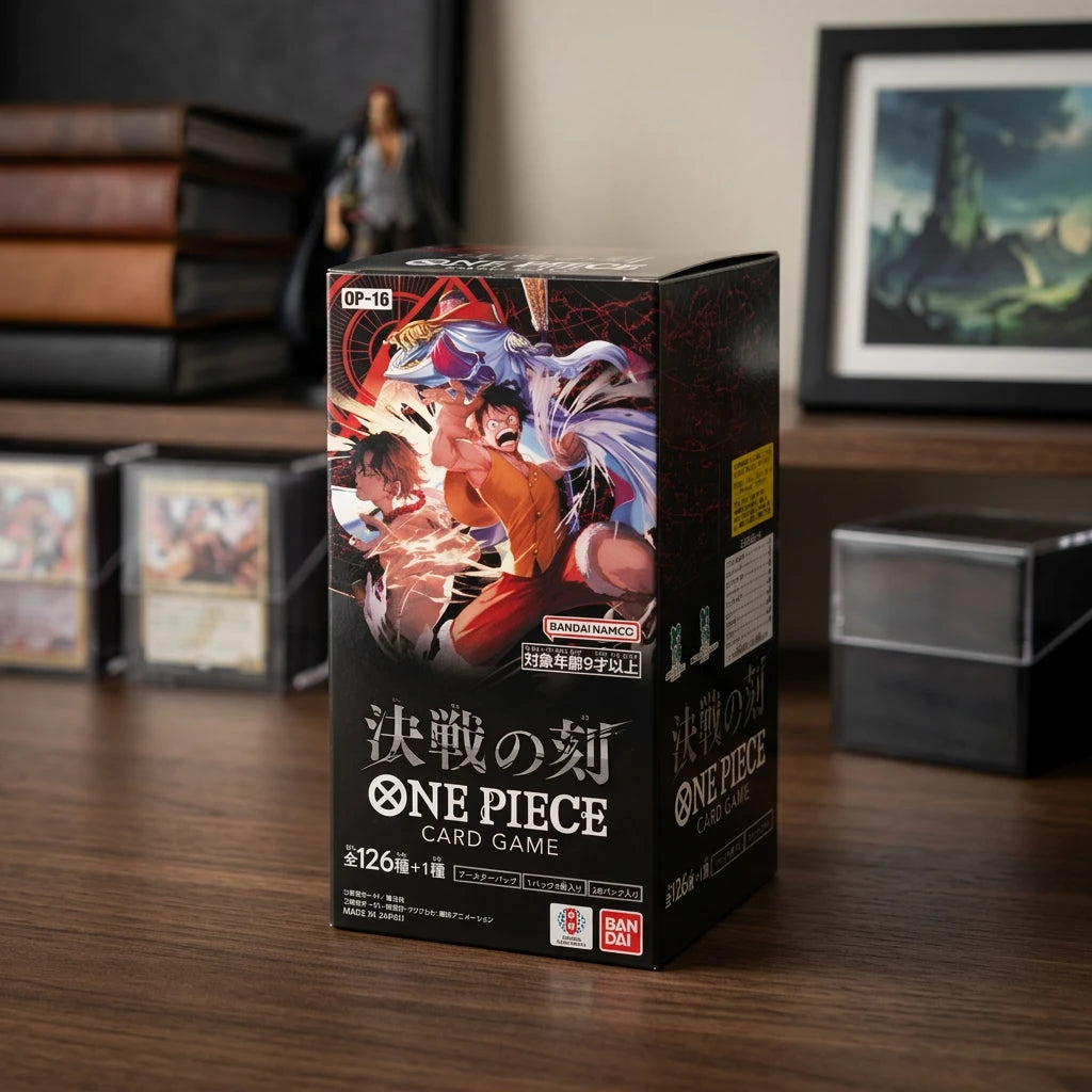 One Piece Card Game - OP16 Booster display The Time of Battle - Japans