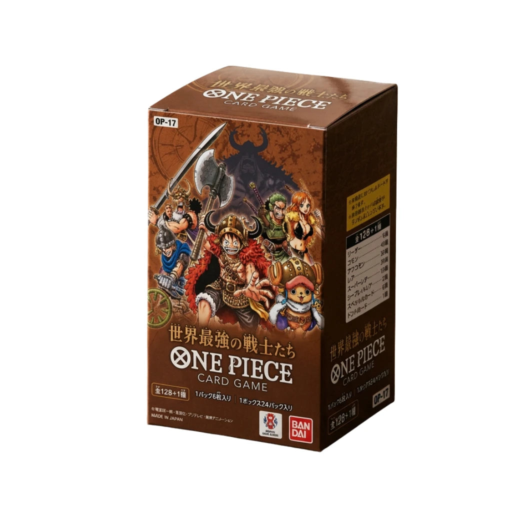 One Piece Card Game - OP17 Booster Display The World’s Strongest Warriors - Japans
