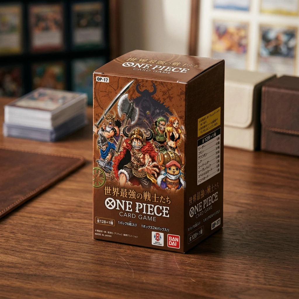 One Piece Card Game - OP17 Booster Display The World’s Strongest Warriors - Japans