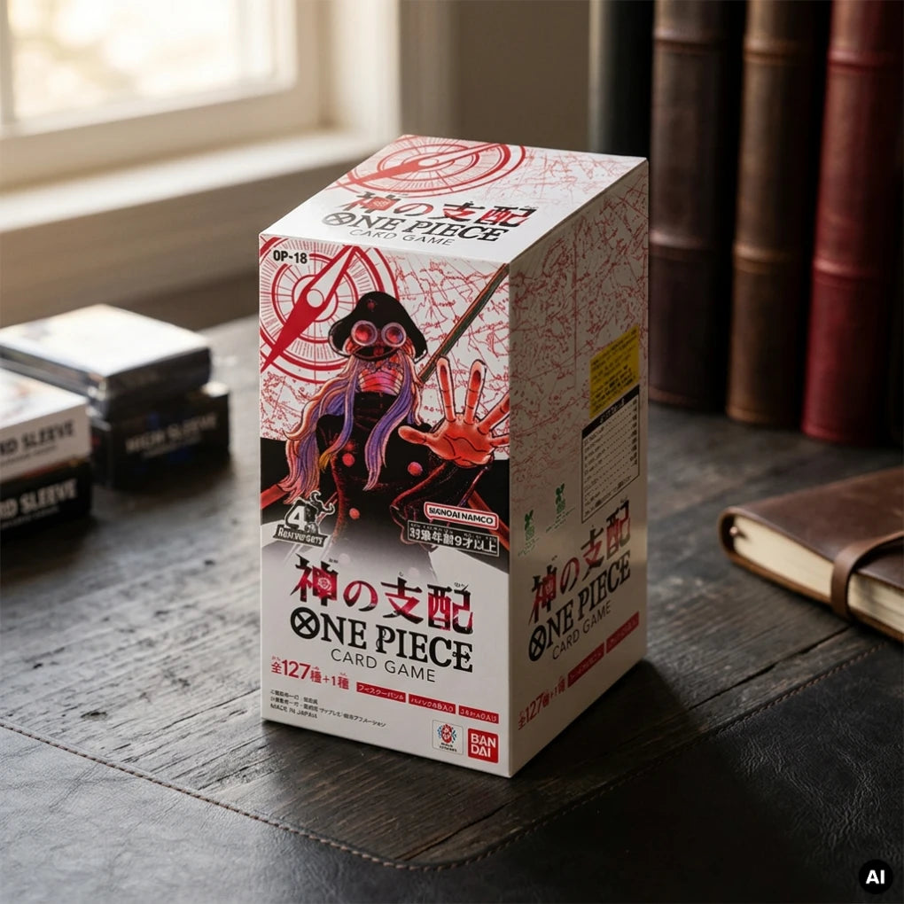 One Piece Card Game - OP18 The Dominance of God Booster Display - Japans