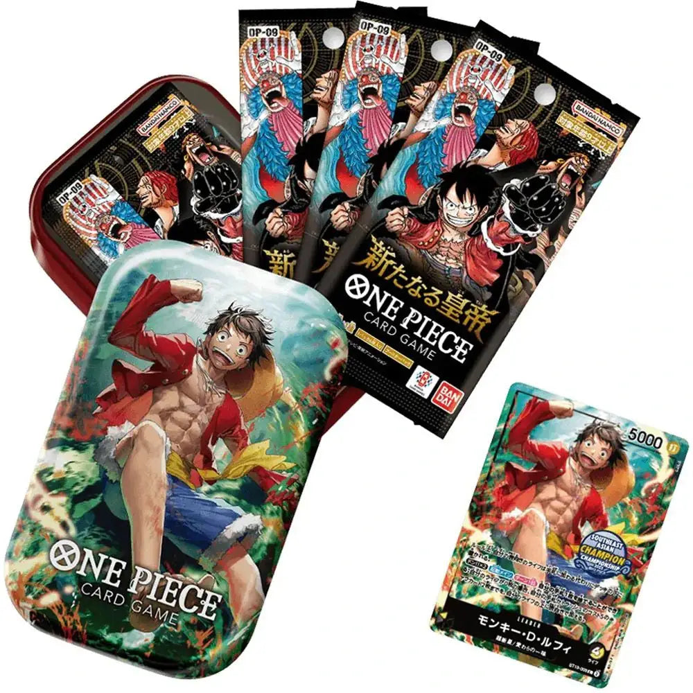 One Piece Card Game - 12er Set Mini Tin Pack Set Vol. 01 (TS-01) - JPN