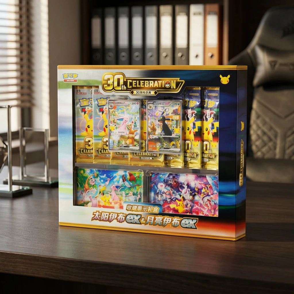 Pokémon - 30th Celebration Gift Box Espeon ex & Umbreon ex - Chinees