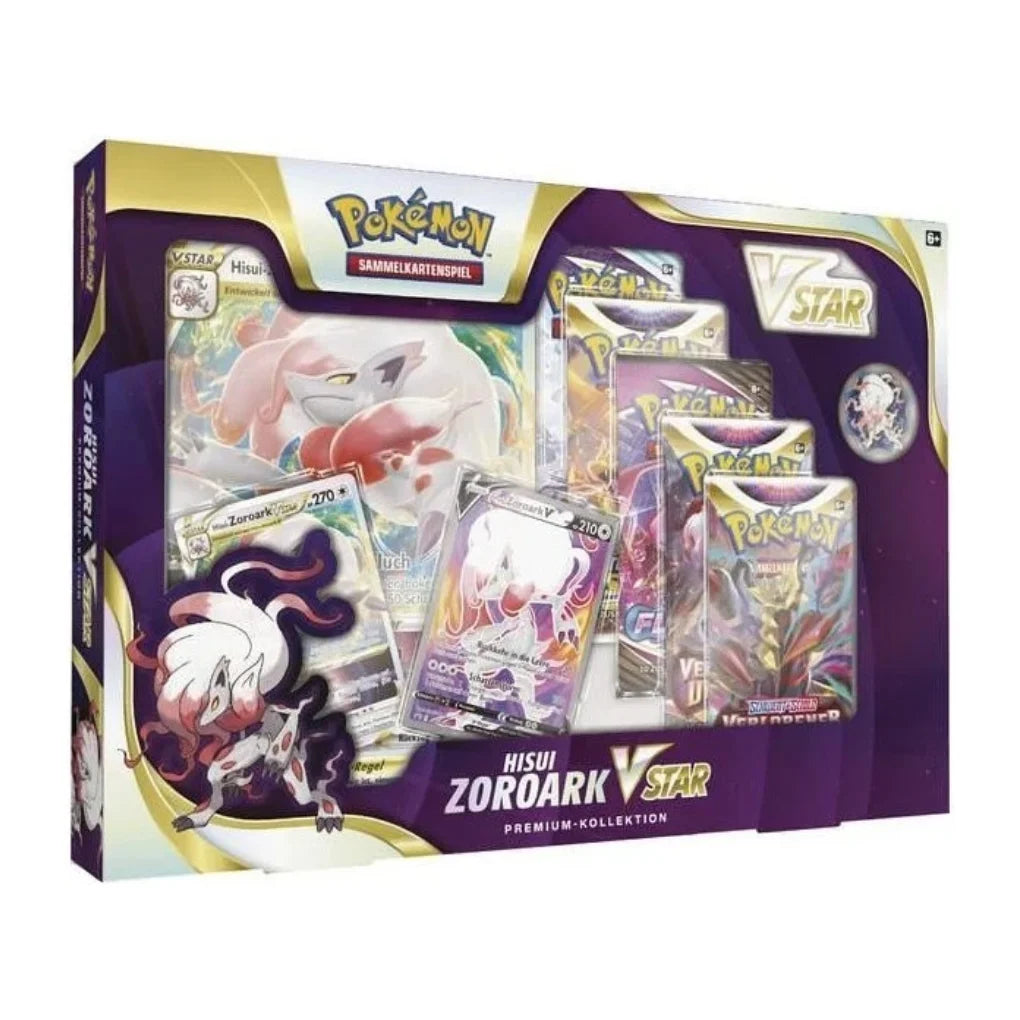 Pokémon - Hisui-Zoroark-VSTAR Premium-Kollektion - DE