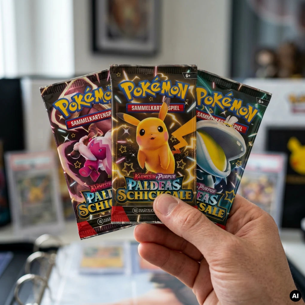Pokémon - Paldeas Schicksale Tech-Sticker-Kollektion Mobtiff - DE