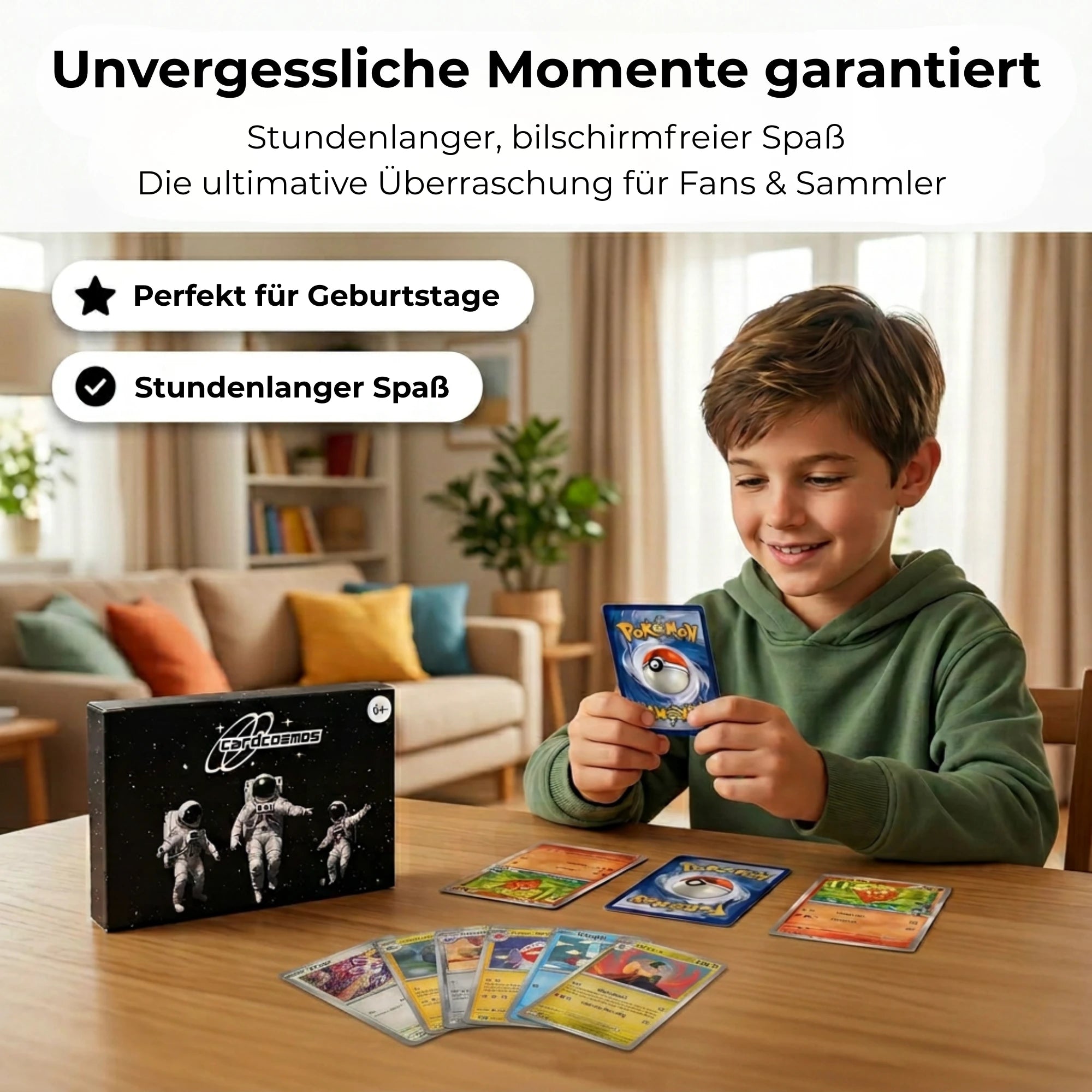 Pokémon Kaartenset Engels – 30 kaarten incl. 4 Holo + 100 Kaart sleeves